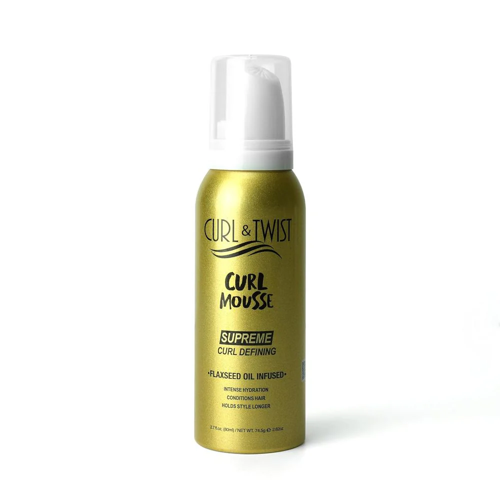 Ebin Curl & Twist Curl Mousse – 2.7 oz & 12.49 oz - Image 6