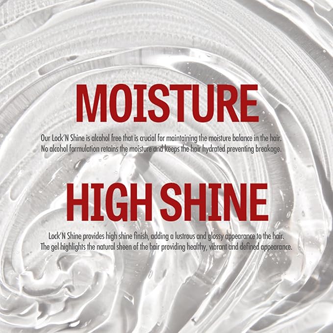EBIN Lock’n Shine Braid Gel – Extreme Hold 8oz - Image 5