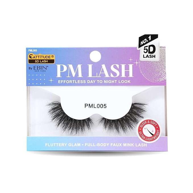 Ebin New York CATTITUDE 5D "PM" False Eyelashes - Image 12
