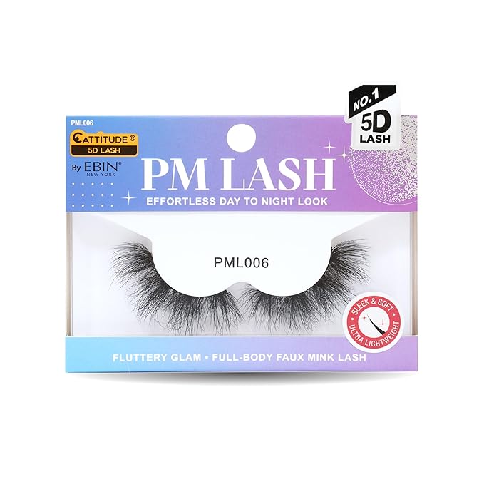Ebin New York CATTITUDE 5D "PM" False Eyelashes - Image 13