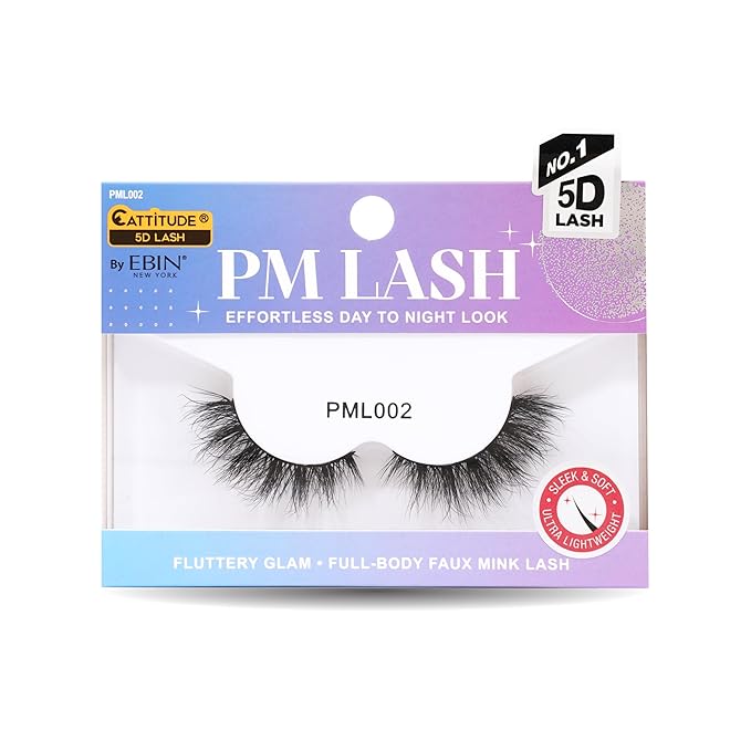 Ebin New York CATTITUDE 5D "PM" False Eyelashes - Image 9