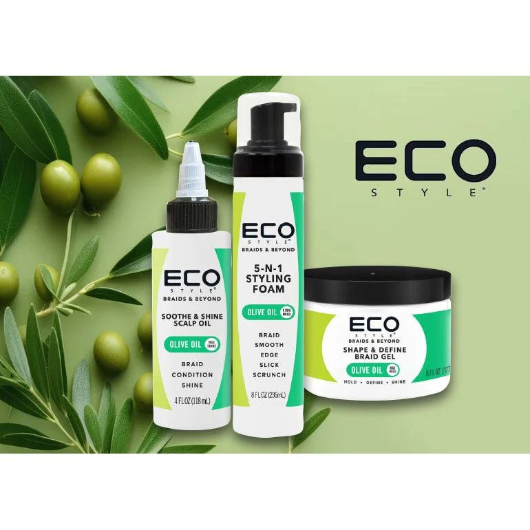 Eco Style Braids & Beyond Braid Gel – 8oz - Image 3