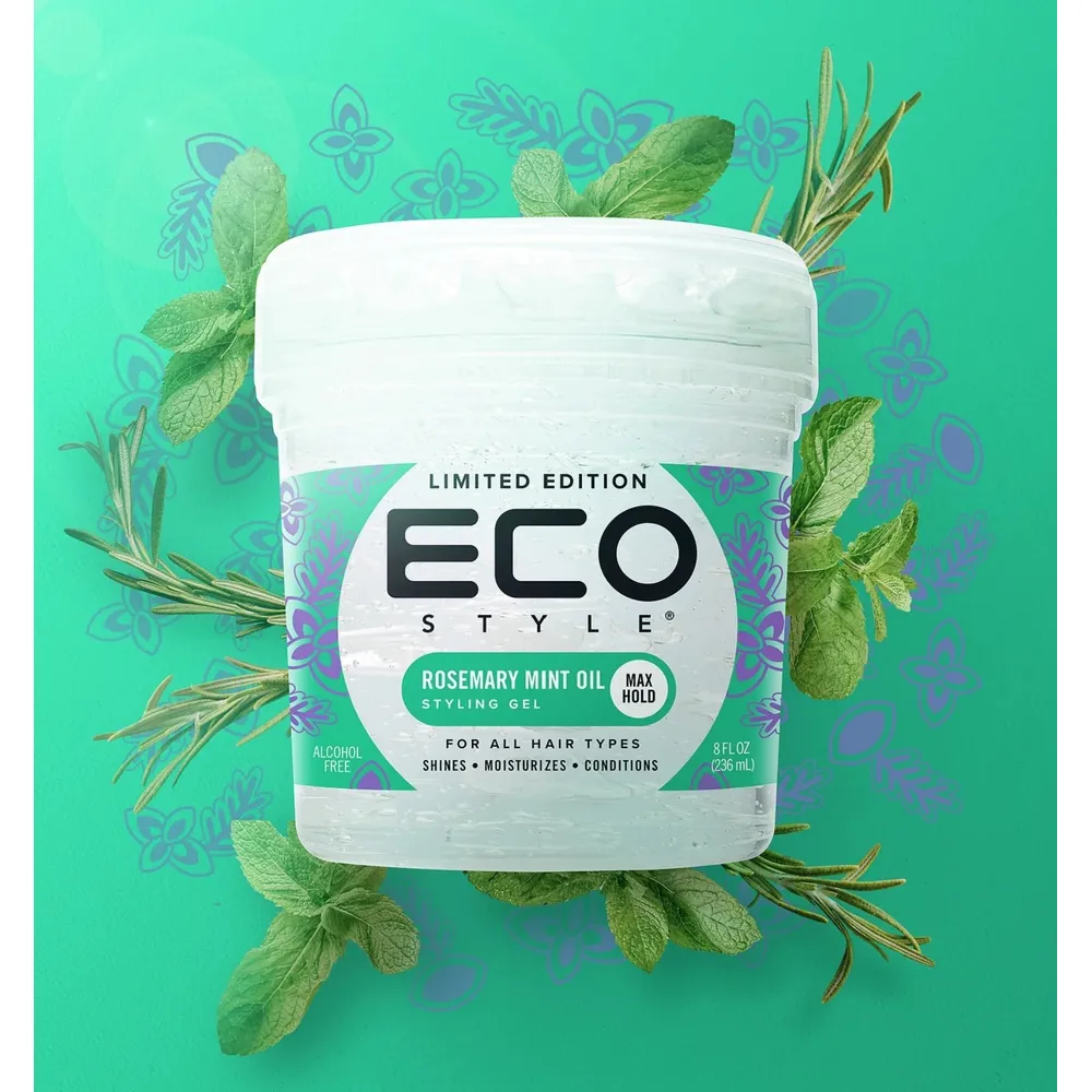 Eco Style Rosemary Mint Hair Gel - Image 3
