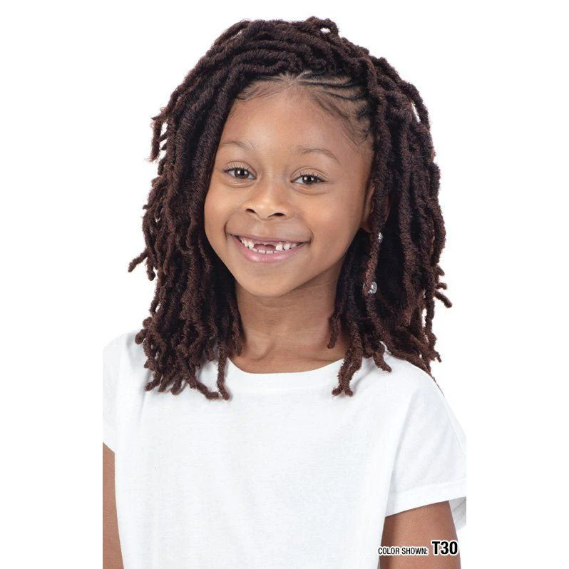 Shake n Go Freetress 3X Synthetic Braid - Kids Bona Loc 8" - Image 2
