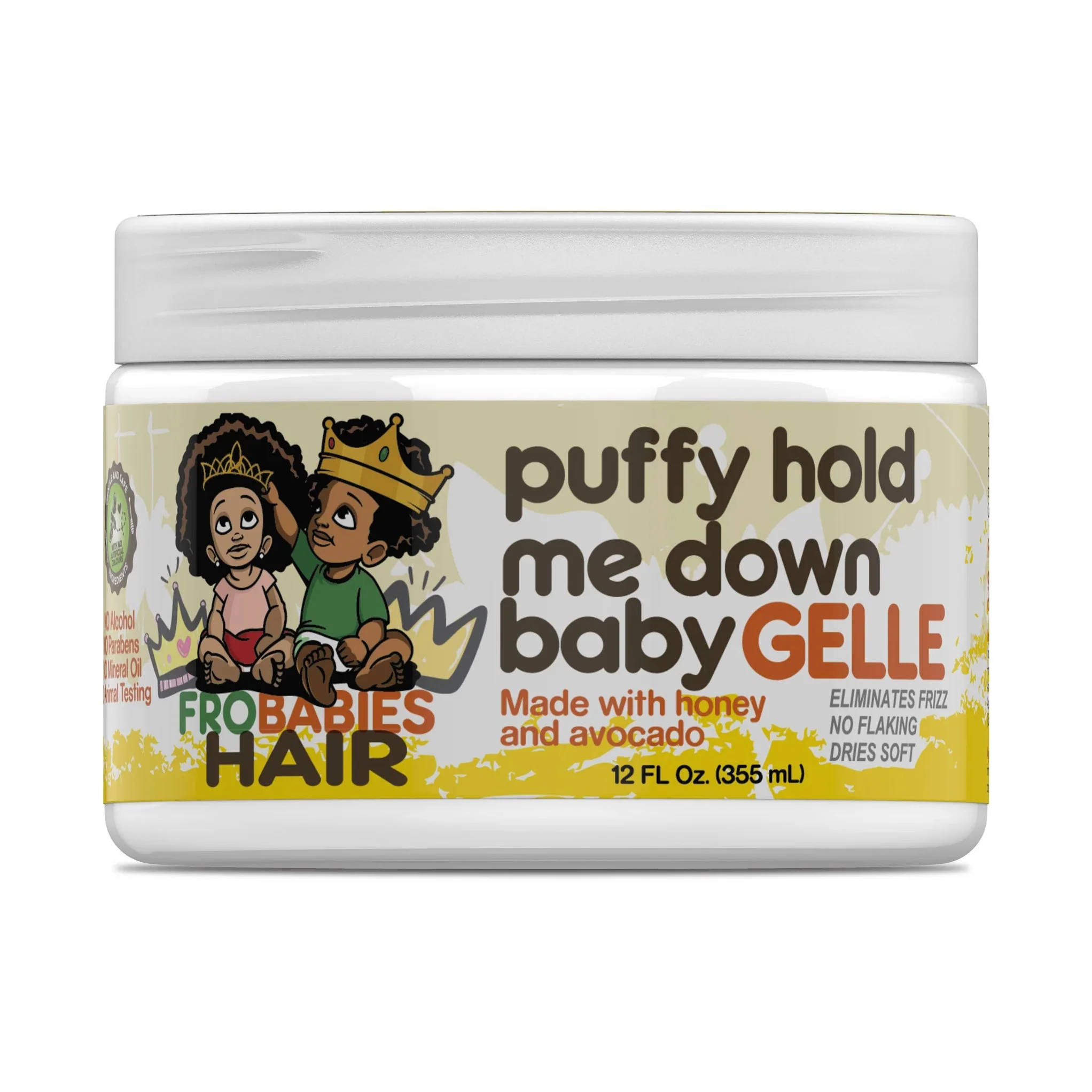 FroBabies Hair Puffy Hold Me Down Baby Gelle – 12oz