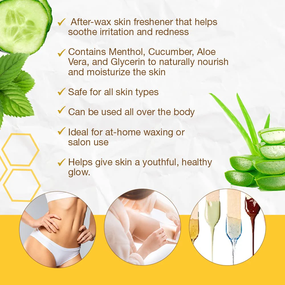 Gigi All Purpose CBD Wax + Post Wax Cooling Gel - Image 4