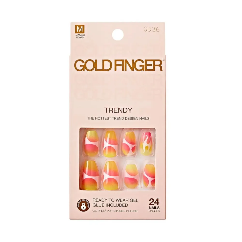 Gold Finger Trendy Nails Do 4 Love GD Series - GD02–GD40 - Image 24