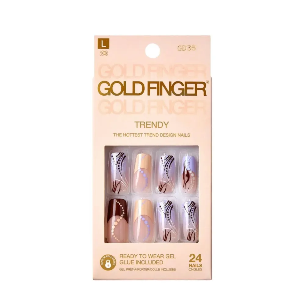 Gold Finger Trendy Nails Do 4 Love GD Series - GD02–GD40 - Image 26