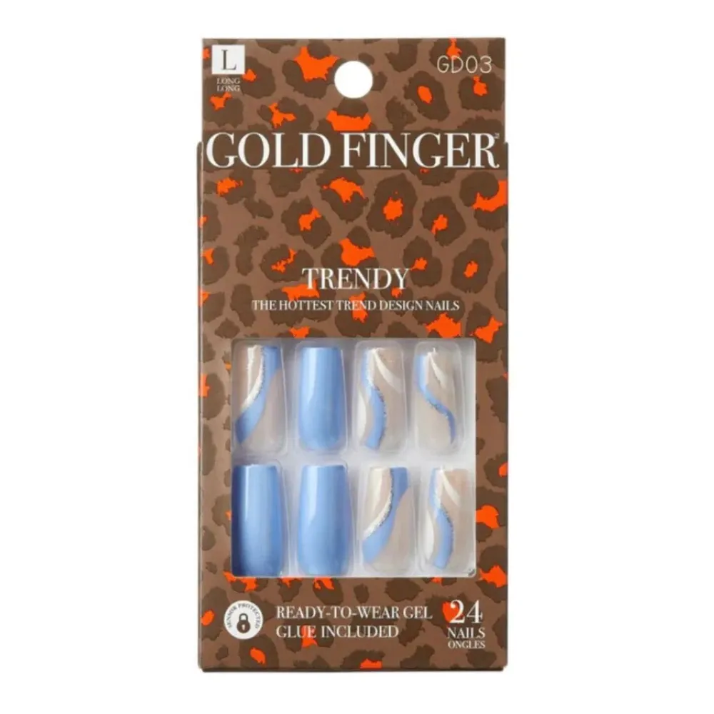 Gold Finger Trendy Nails Do 4 Love GD Series - GD02–GD40 - Image 3