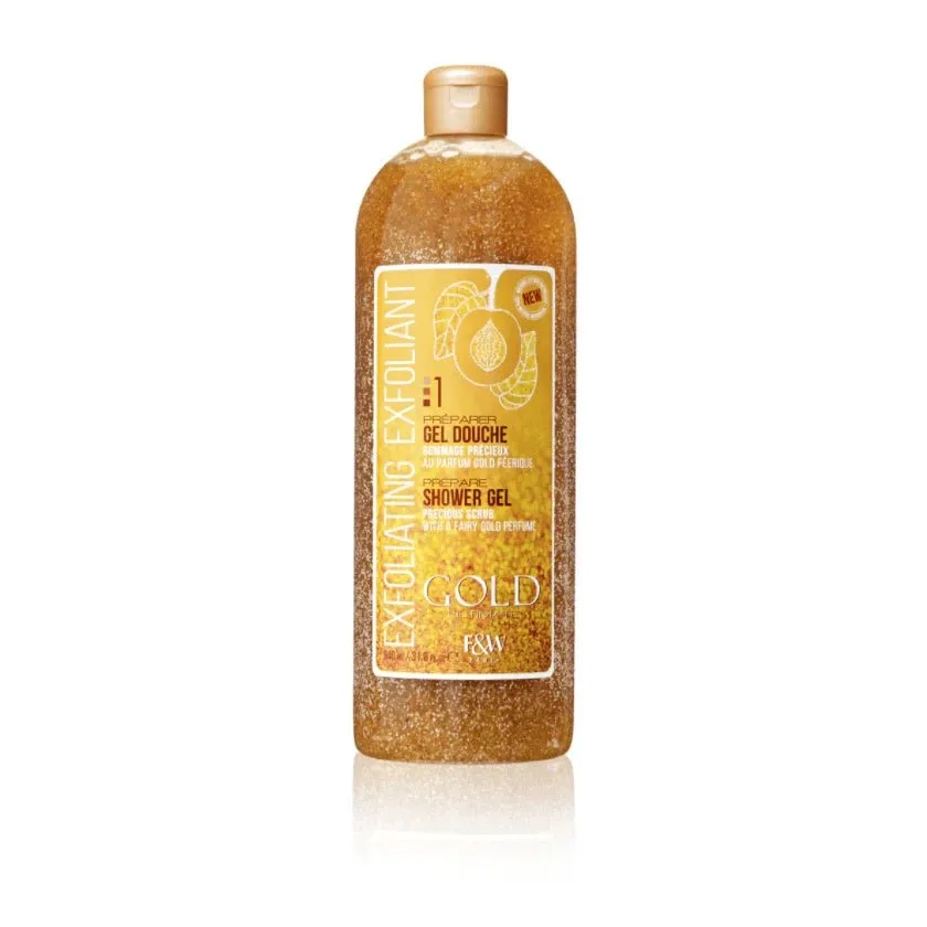 Gold Exfoliating Shower Gel Step 1 – 940 ml
