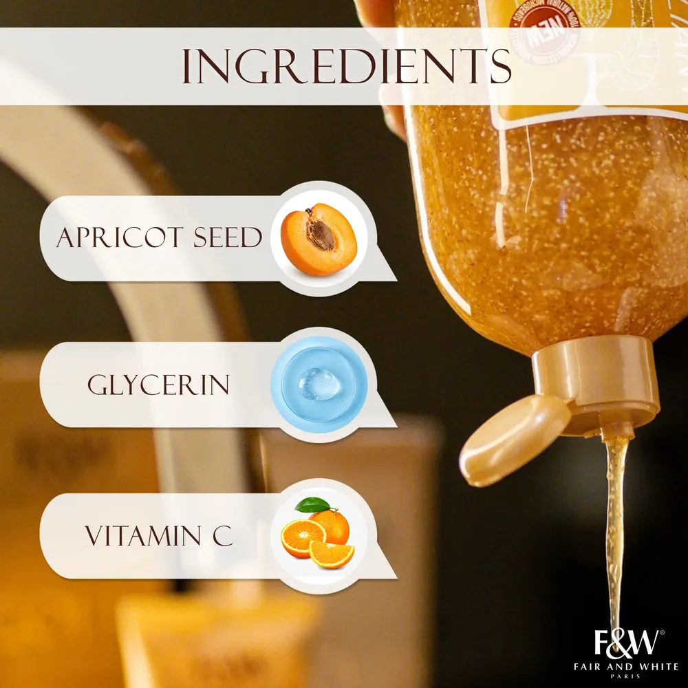 Gold Exfoliating Shower Gel Step 1 – 940 ml - Image 2