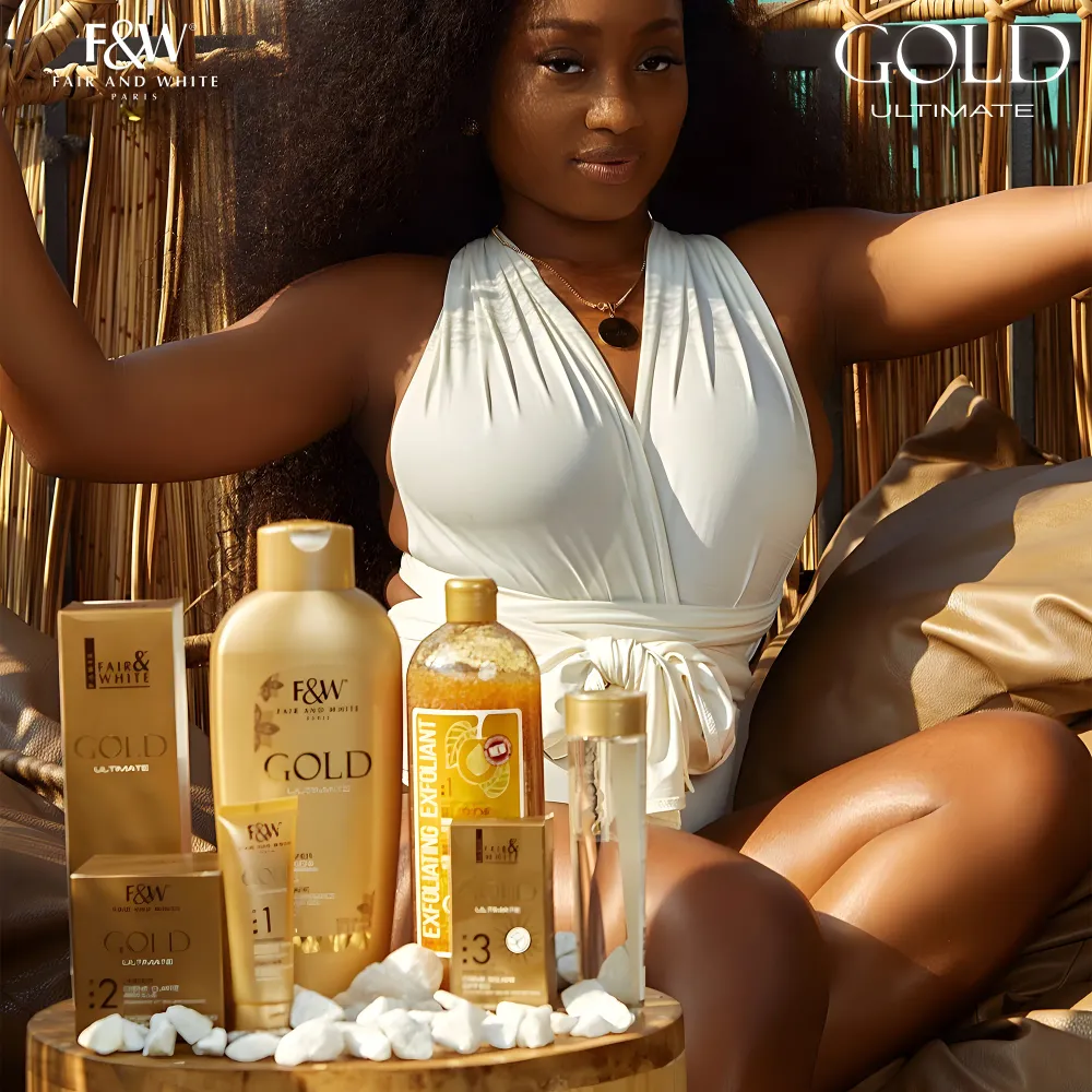 Gold Exfoliating Shower Gel Step 1 – 940 ml - Image 5