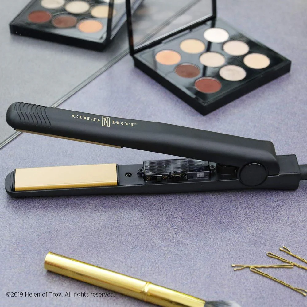 Gold N Hot Professional 1" Ceramic Tourmaline Straightening Iron - Image 5