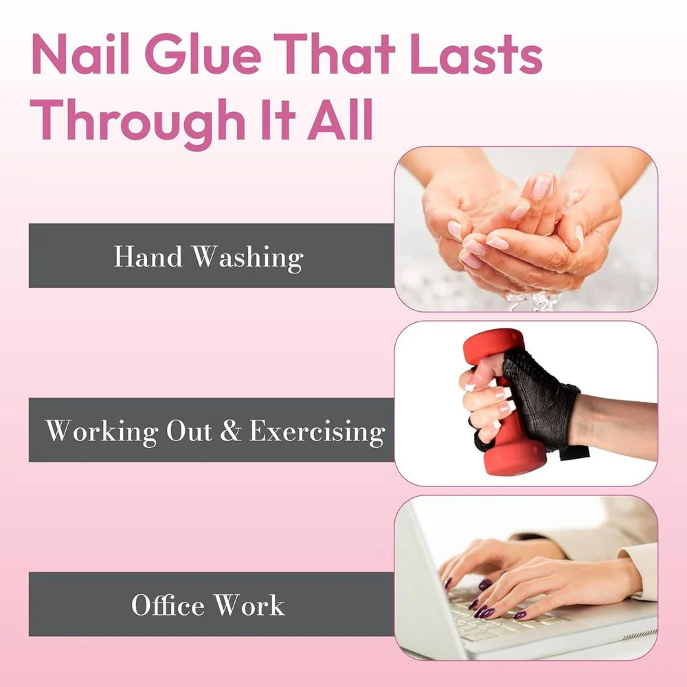 Goldfinger Pro Nail Glue – 5-Pack - Image 6