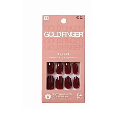 GoldFinger Solid Color Press-On Nails Kit - Image 4