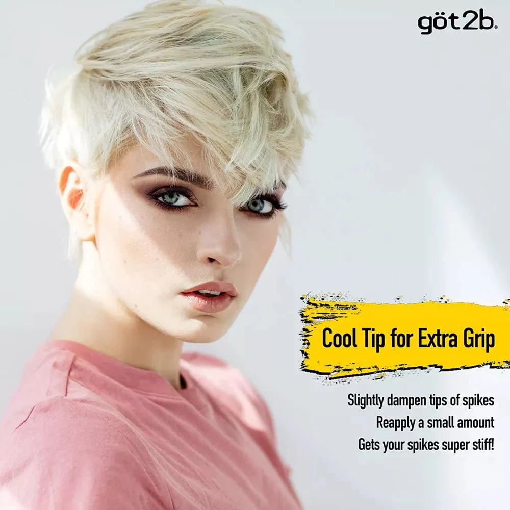 Got2b Glued Styling Spiking Hair Gel - Screaming Hold - Image 8