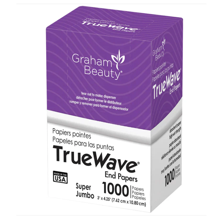 Graham Beauty True Wave End Papers – Regular-Super Jumbo