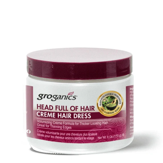 Groganics Head Full of Creme & Hair Dress – 6oz