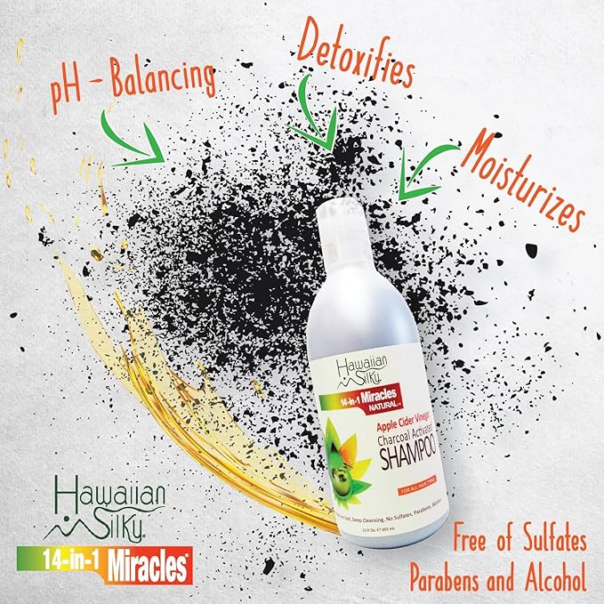 Hawaiian Silky 14-in-1 ACV Shampoo โ 12oz - Image 2