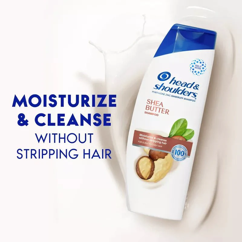 Head & Shoulders Shea Butter Dandruff Shampoo - 12.5 fl oz - Image 3