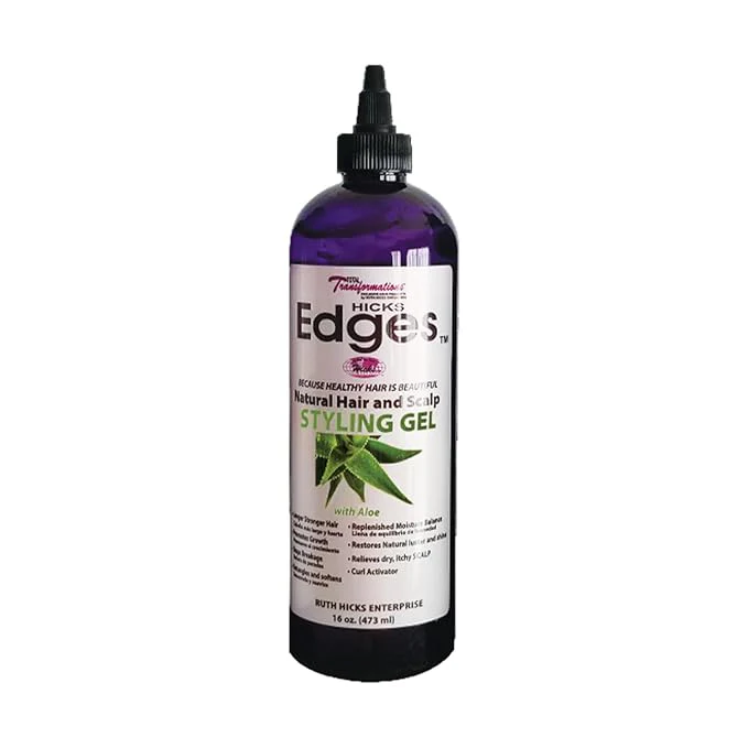 Hicks Edges Curl Activator and Styling Gel - 16 oz