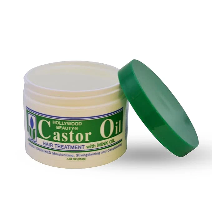 Hollywood Beauty Castor Oil Hair Mink Oil – 7.5oz - Image 4