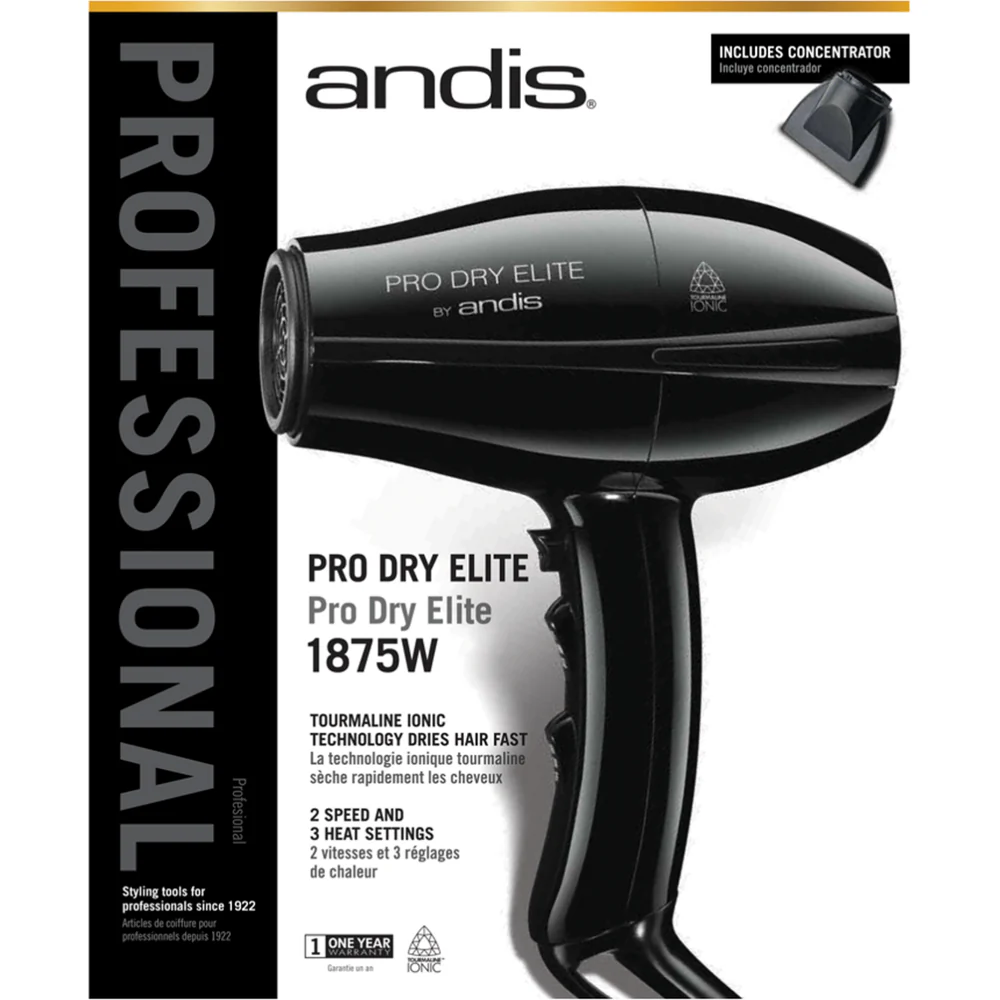 Andis Pro Dry Elite 1875W Hair Dryer