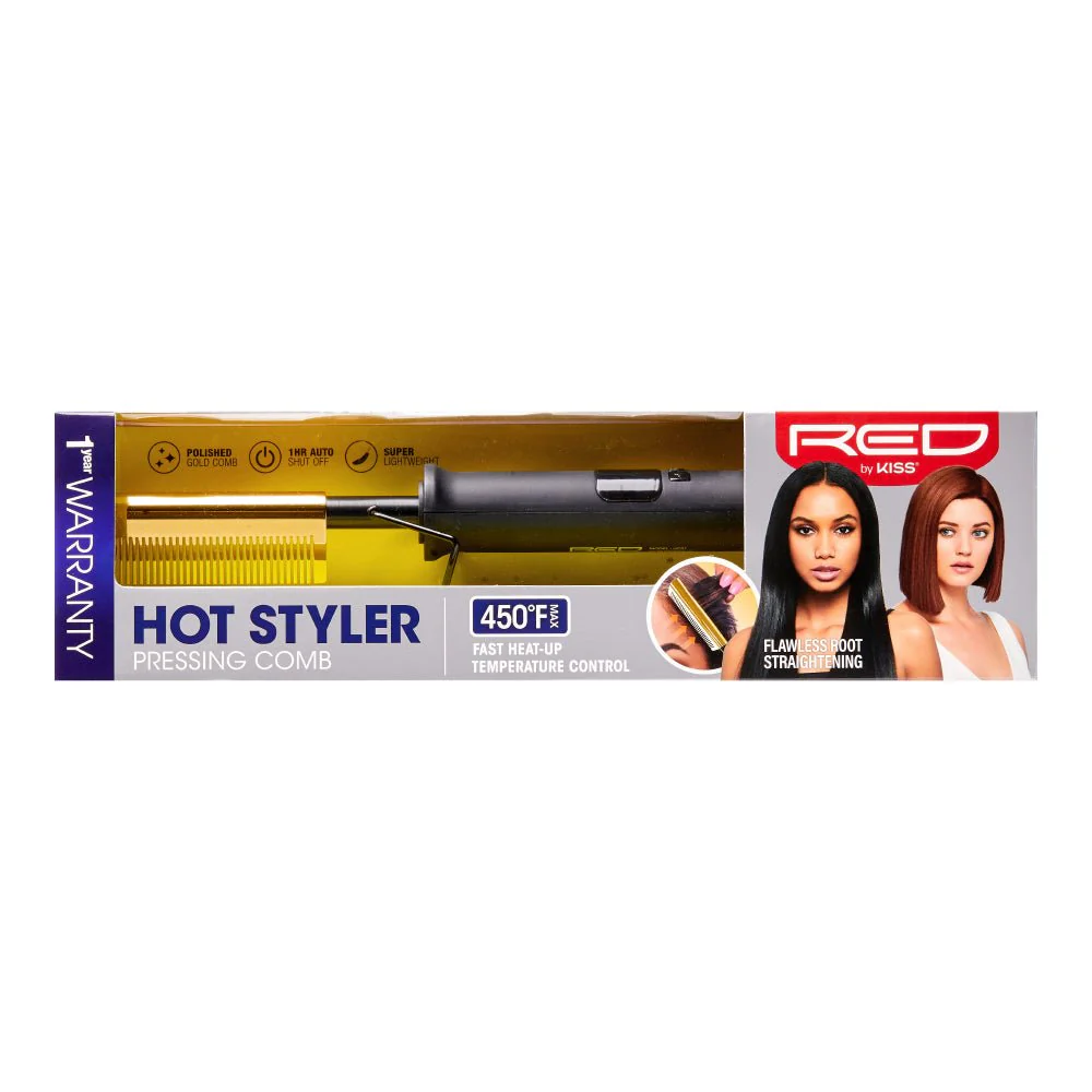 Hot Beauty Double Sided Electric Pressing Comb - Image 3