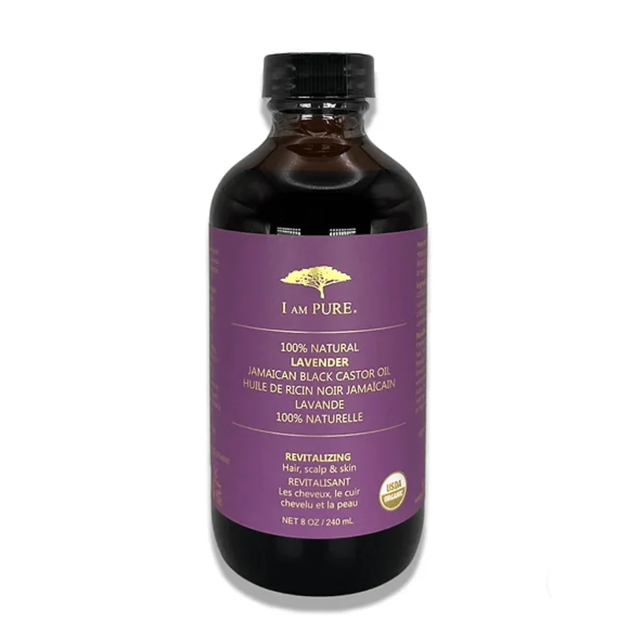 I Am Pure Jamaican Black Lavender & Castor Oil – 4oz & 8oz - Image 2