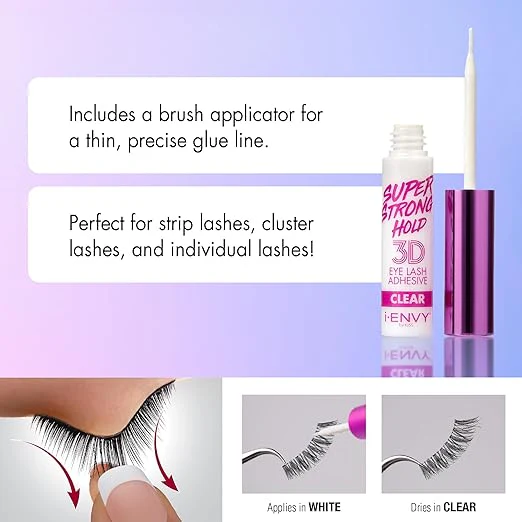 i-Envy by KISS Super Strong Hold 3D Strip Lash Glue - 5g - Image 6