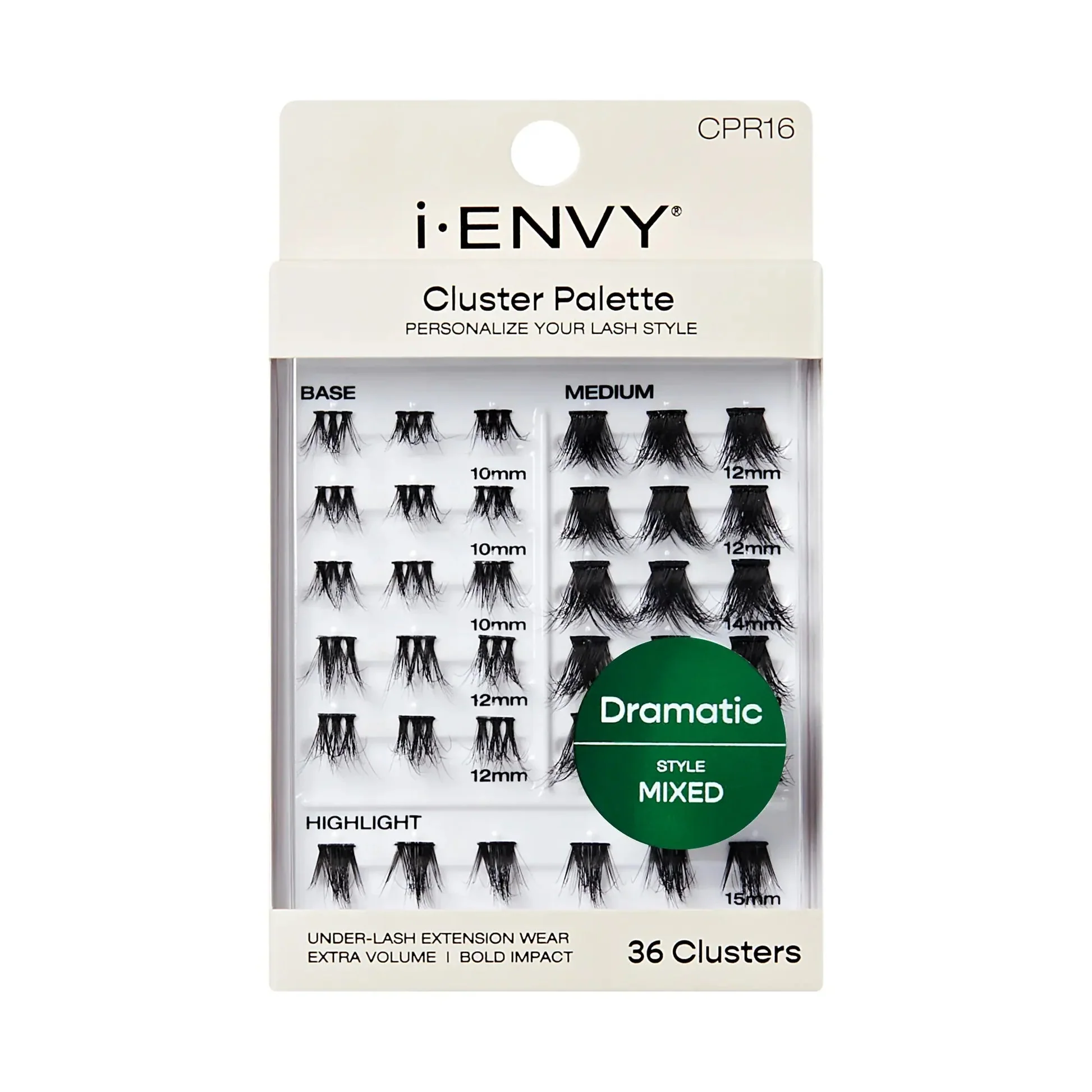 i-ENVY Cluster Palette Lash Refill – Deep Mixed Styles - Image 10
