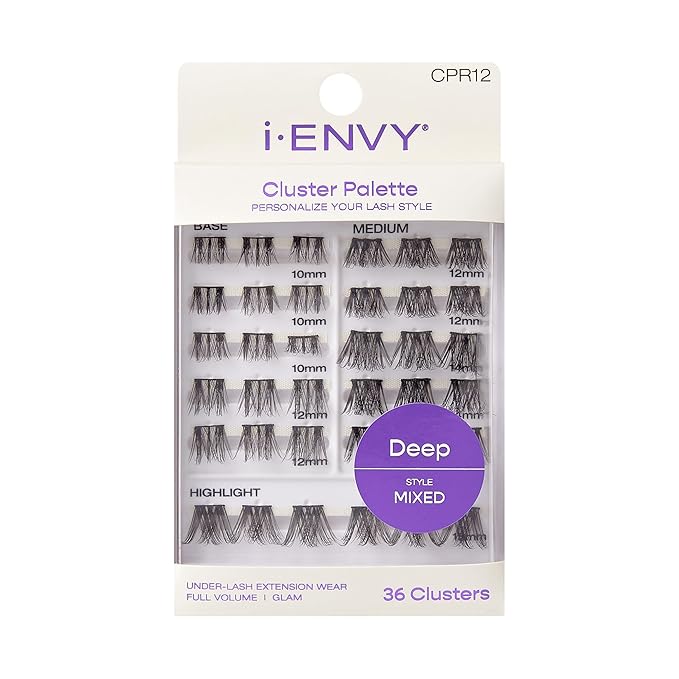 i-ENVY Cluster Palette Lash Refill – Deep Mixed Styles - Image 2