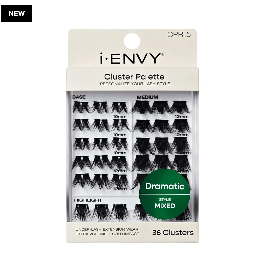 i-ENVY Cluster Palette Lash Refill – Deep Mixed Styles - Image 5