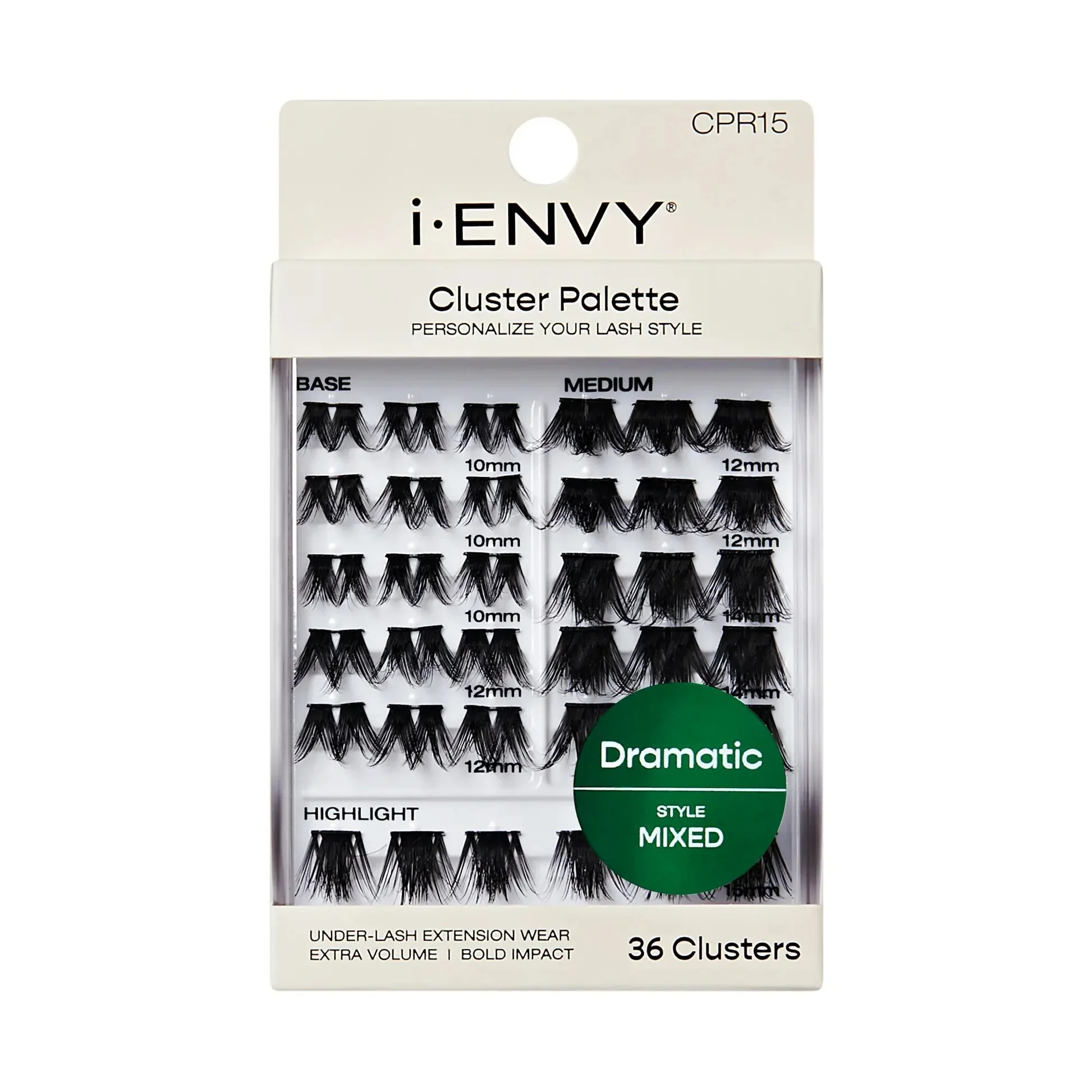 i-ENVY Cluster Palette Lash Refill – Deep Mixed Styles - Image 9