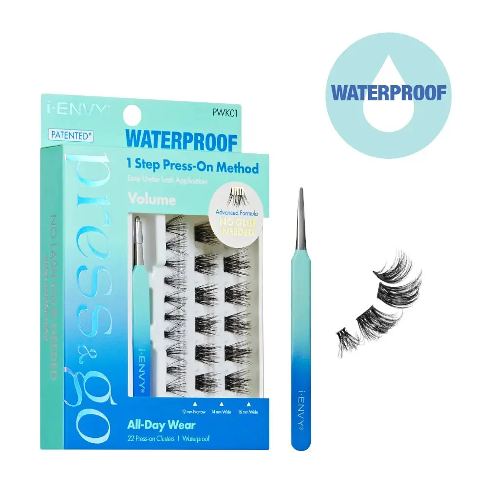 i-ENVY Press & Go Lash & Applicator Kit – Waterproof
