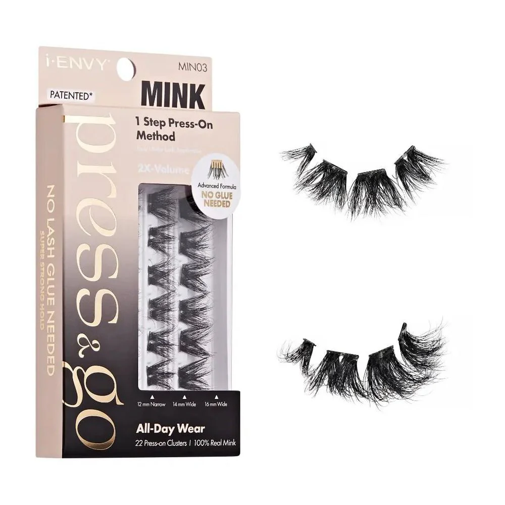 i-ENVY Press & Go Real Mink Press-On Lash - Image 8