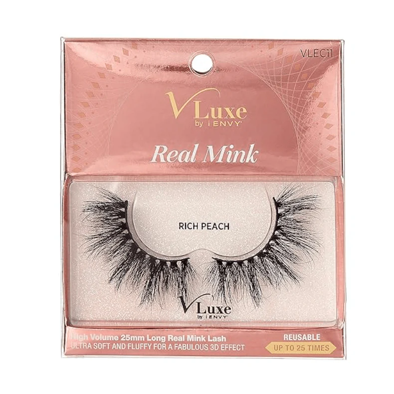 I-Envy VLuxe Real Mink Lashes – High Volume 25MM - Image 12