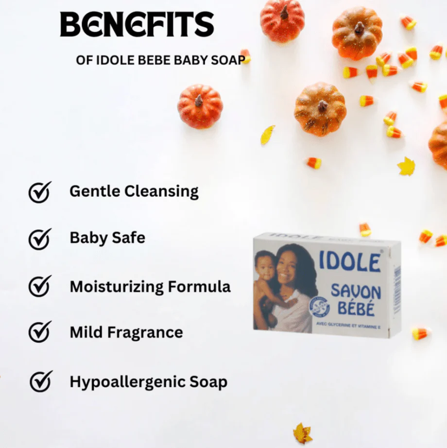 Idole Bebe Baby Soap – 75g - Image 2