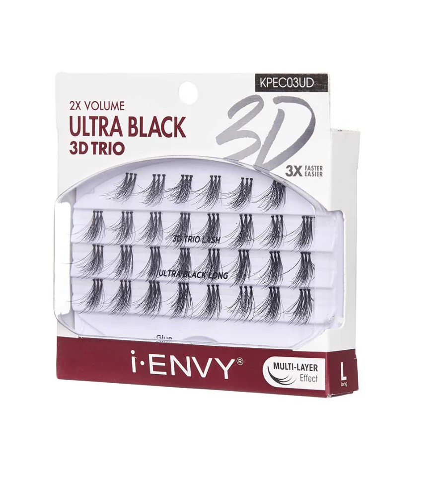 iENVY 3D Trio Lash Ultra Black - Image 4