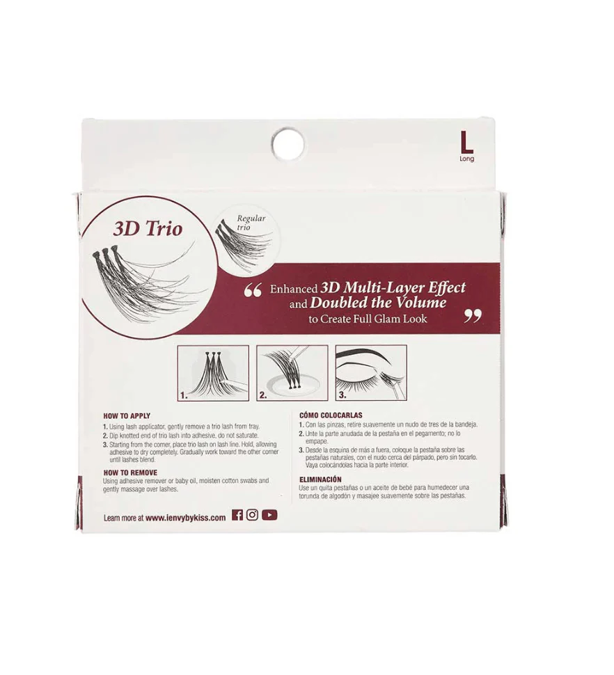 iENVY 3D Trio Lash Ultra Black - Image 5