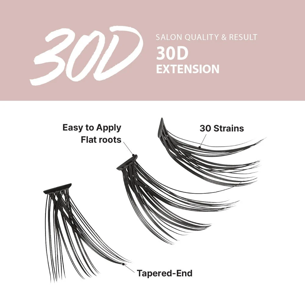 iEnvy by Kiss 30D Lash Extension Clusters - Image 2