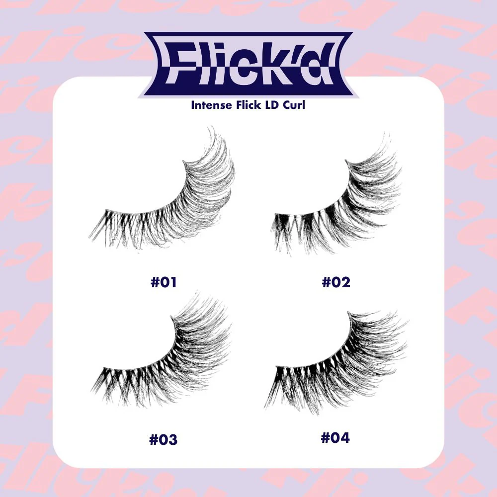 IENVY by KISS 3D Flick’d Lashes – LD Curl - Image 2