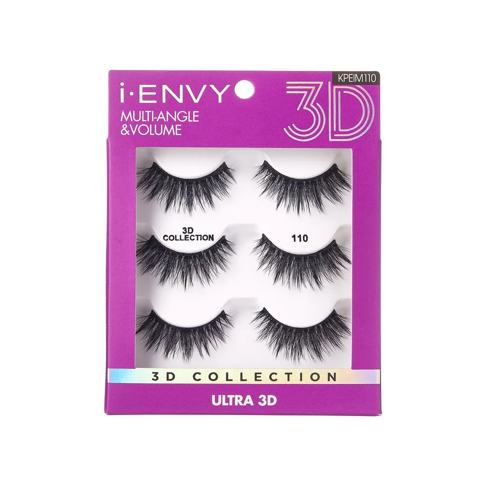 iEnvy by Kiss 3D Lashes Multi Pack