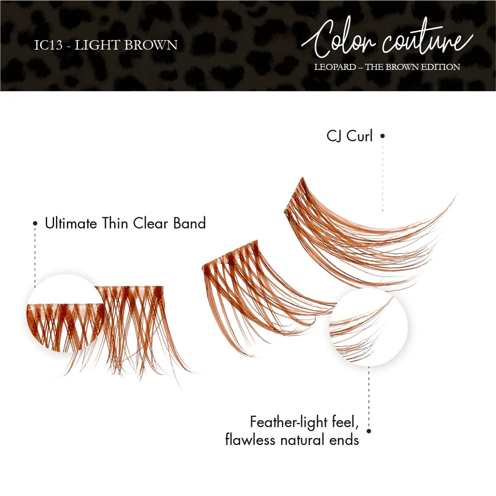 iEnvy by Kiss Color Couture Faux Mink Lash Clusters – Leopard Series - Image 9