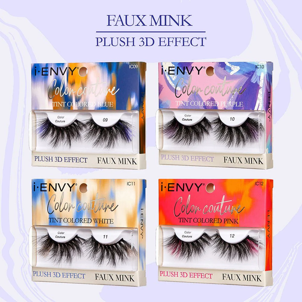iEnvy by Kiss Color Couture Tint Faux Mink Lashes