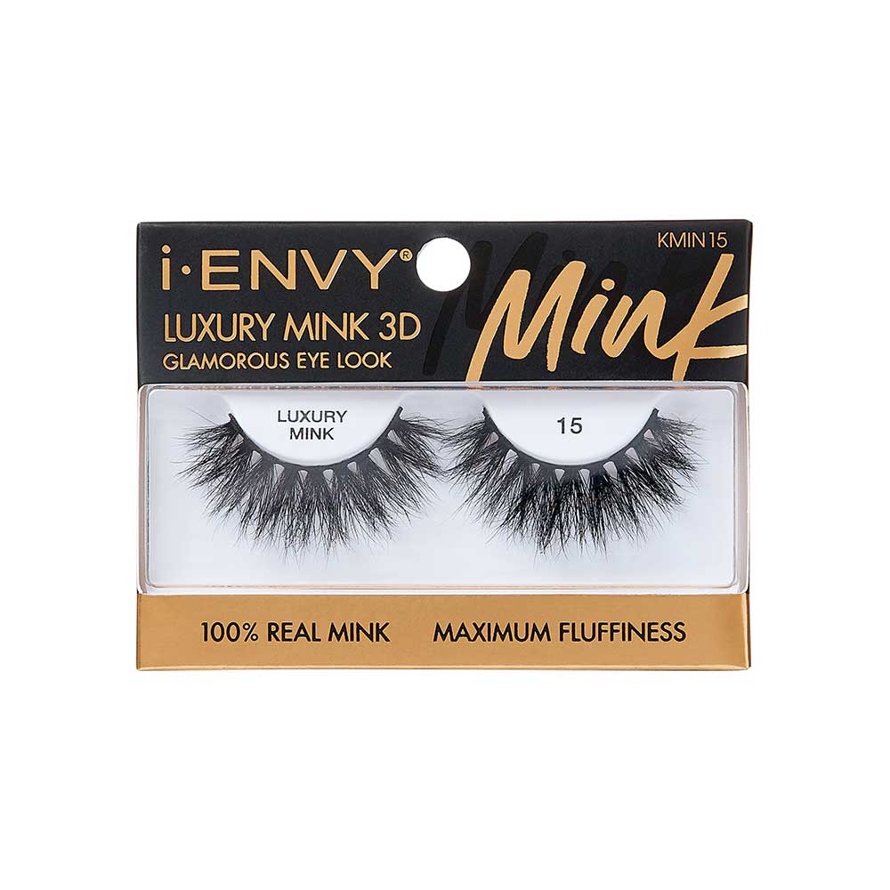 IENVY by KISS Luxury Mink Lashes – 20mm Bold Glam - Image 12