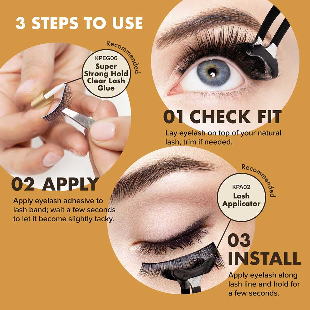 IENVY by KISS Luxury Mink Lashes – 20mm Bold Glam - Image 2