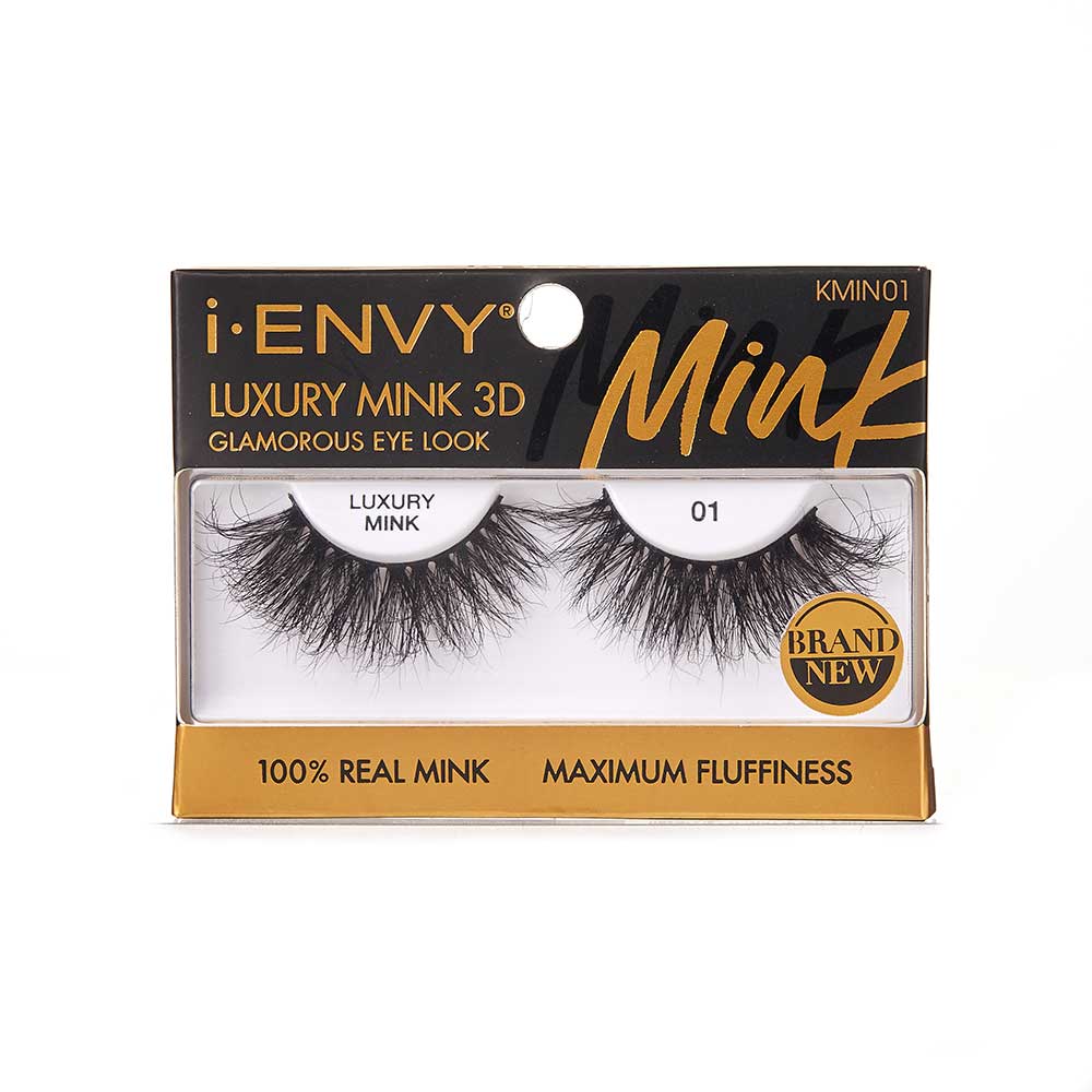 IENVY by KISS Luxury Mink Lashes – 20mm Bold Glam - Image 4