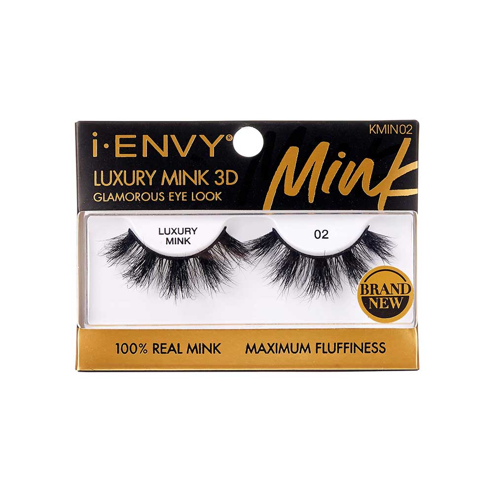 IENVY by KISS Luxury Mink Lashes – 20mm Bold Glam - Image 5