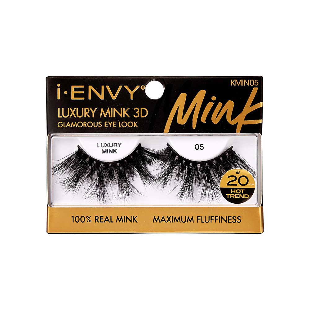 IENVY by KISS Luxury Mink Lashes – 20mm Bold Glam - Image 8